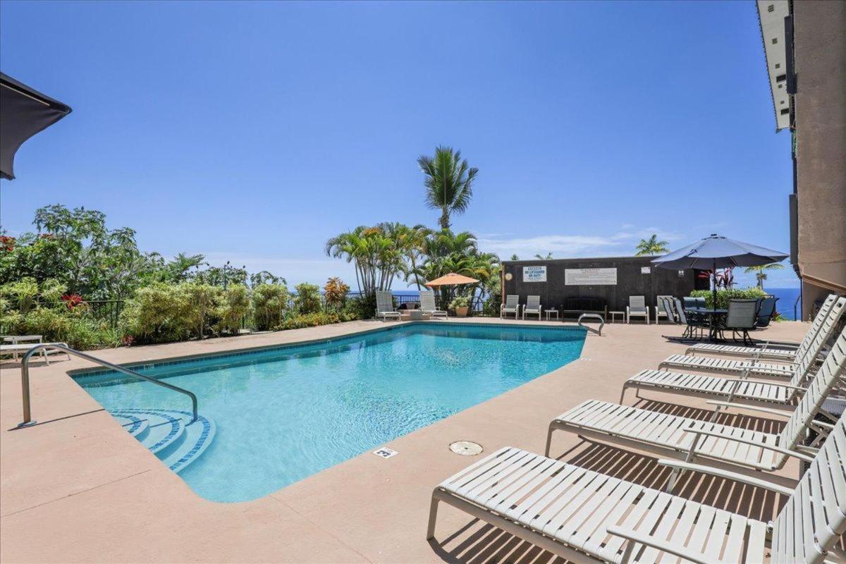 Kona Westwind 1 New! Quiet Ocean-View 1St Floor | Patio | Pool Villa Kailua-Kona Dış mekan fotoğraf